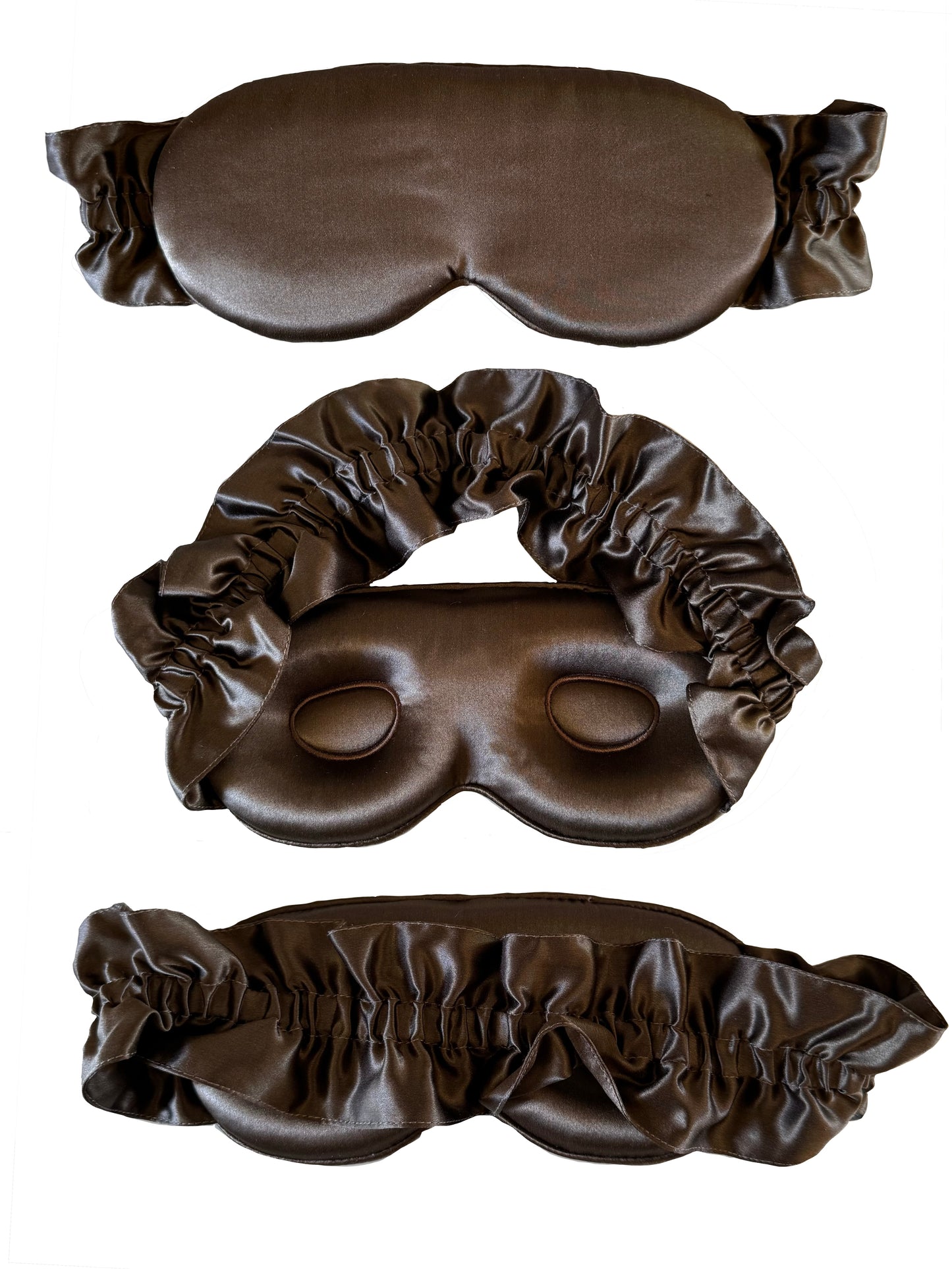 Espresso Silk Sleep Mask