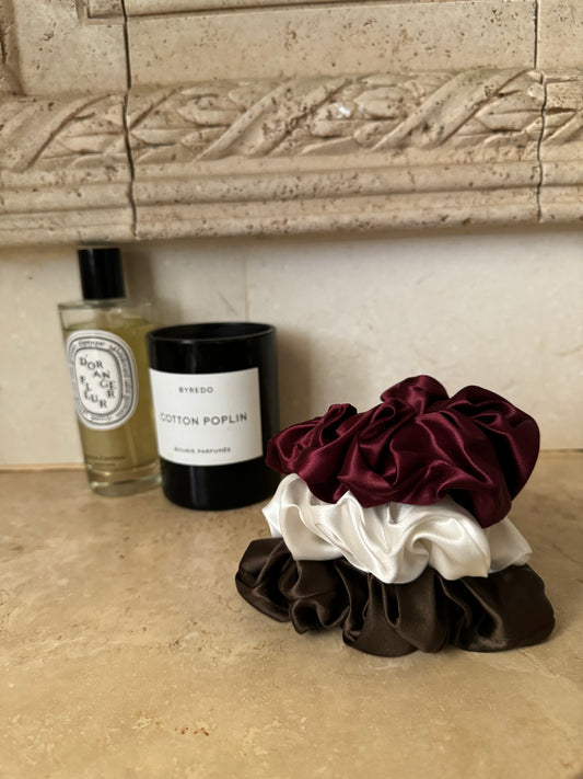 Mulberry Silk Scrunchie