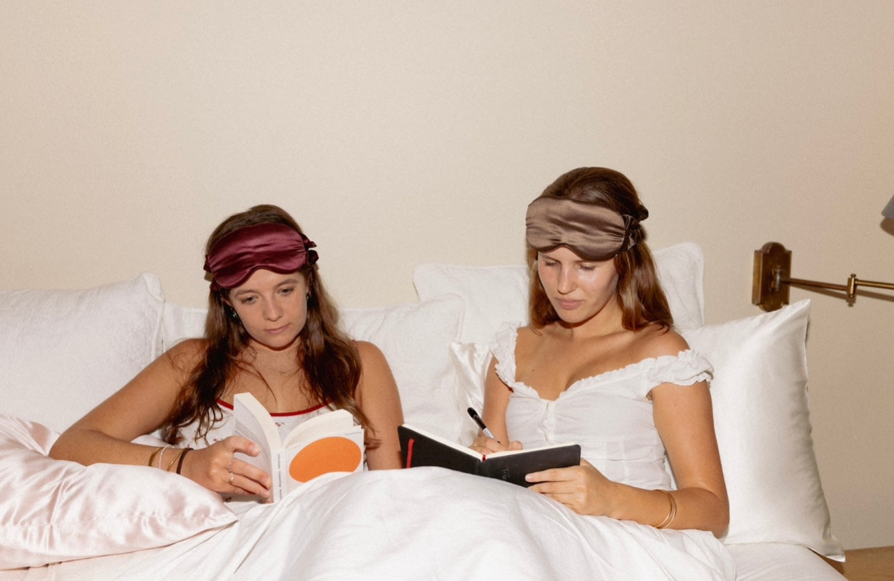 Espresso Silk Sleep Mask